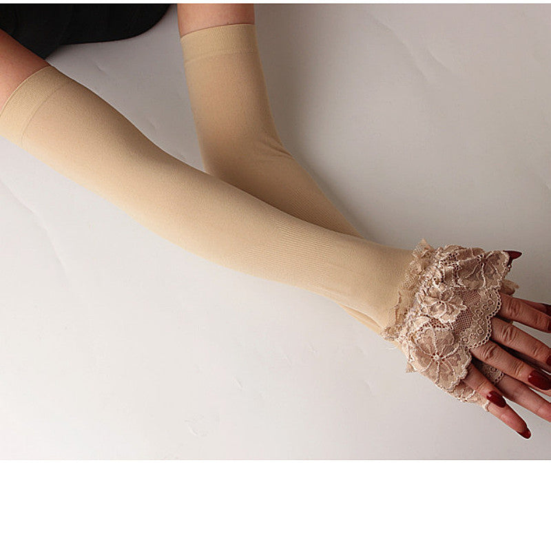 Sleeve Cotton With Lace