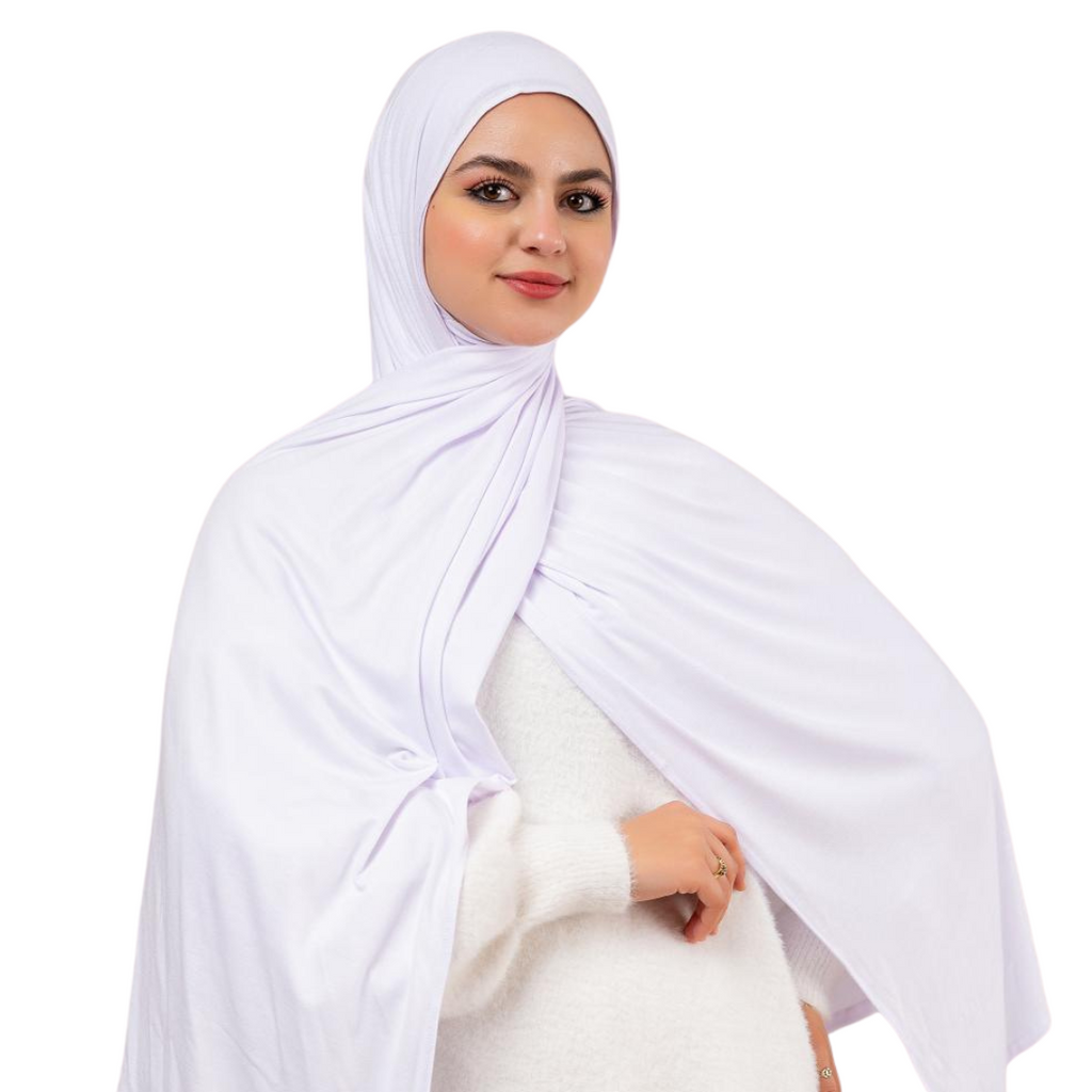 jersey hijab with neck bandana