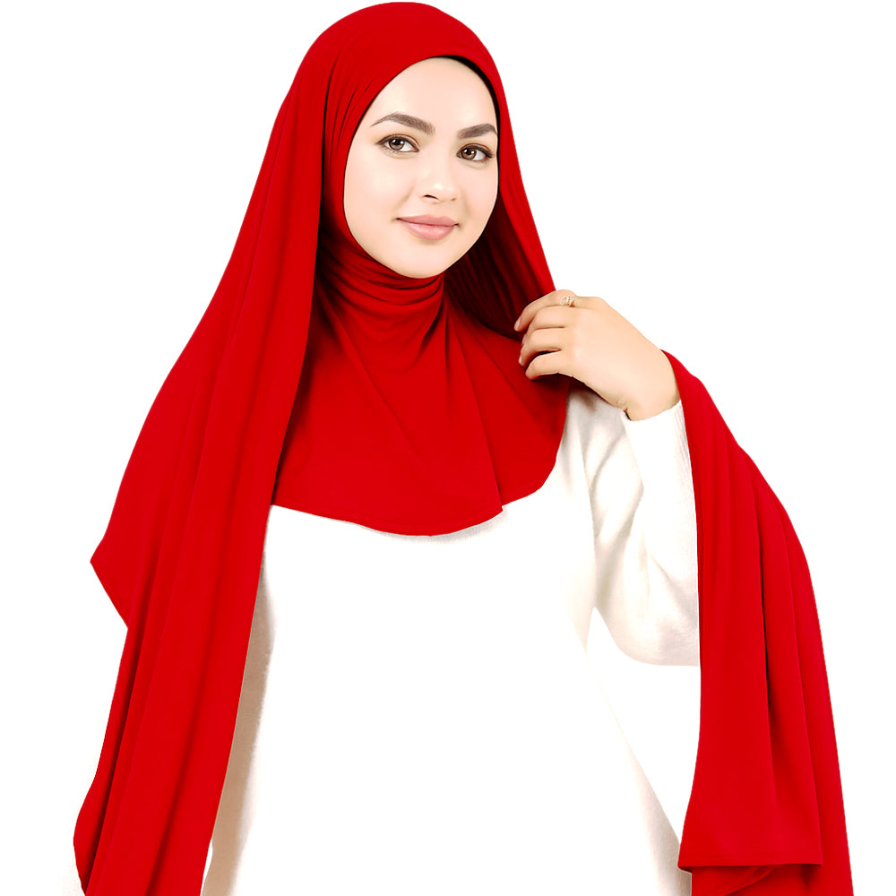 jersey hijab with neck bandana