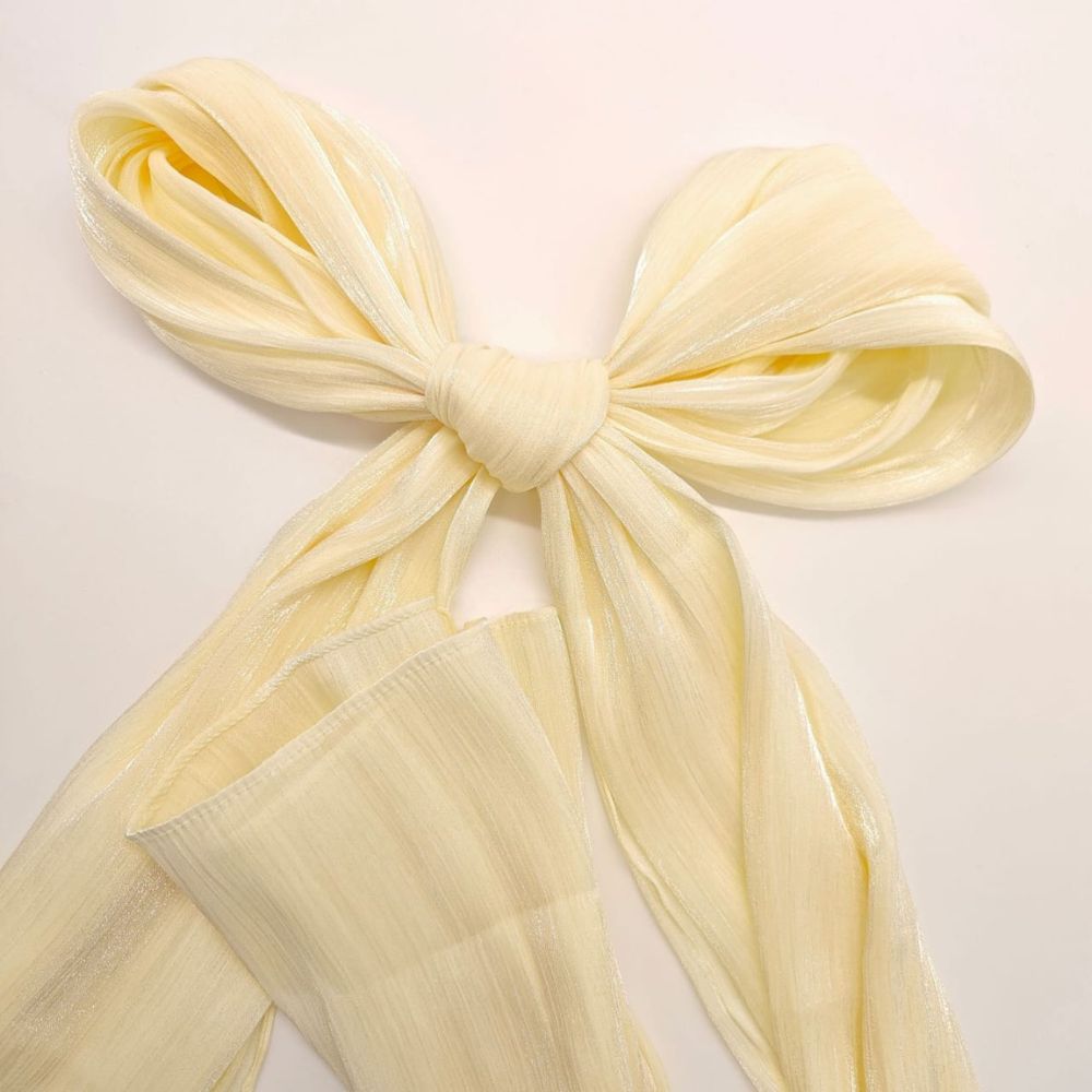 Crinkle soiree scarf