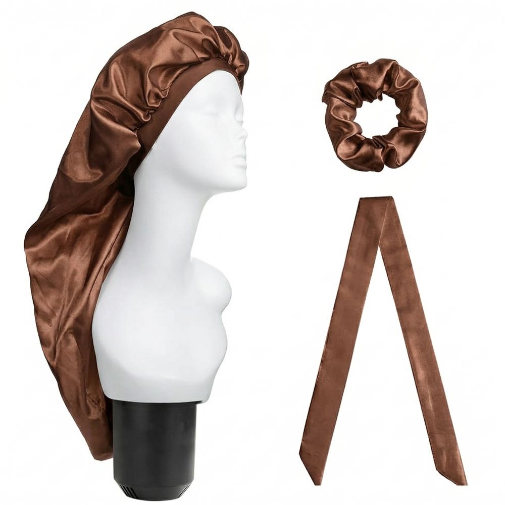3Pcs Satin bonnet