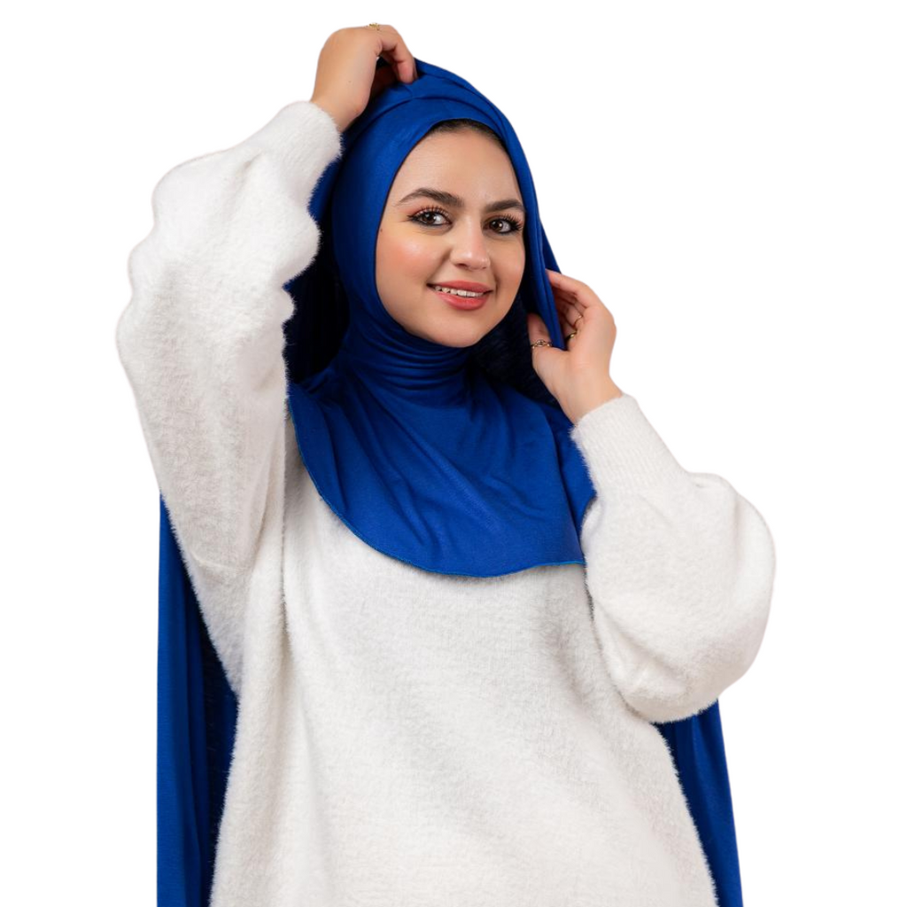 jersey hijab with neck bandana