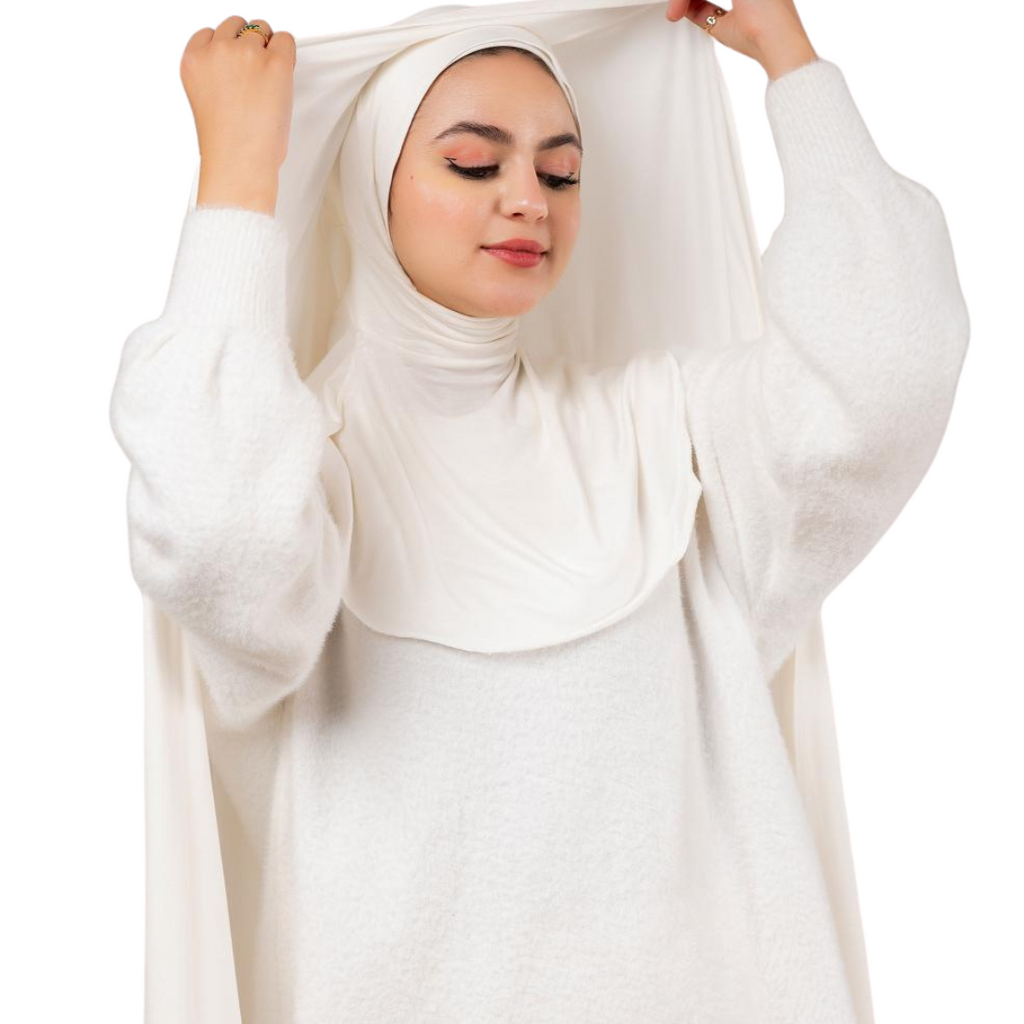 jersey hijab with neck bandana
