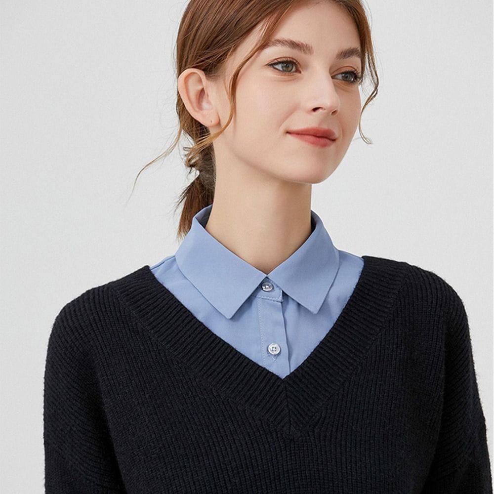 Shirt Collar Decor 134