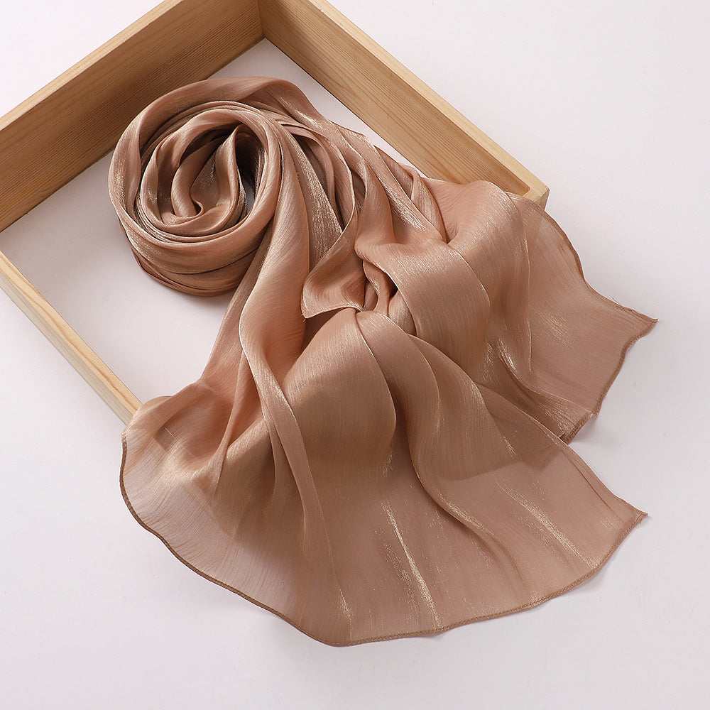 Crinkle soiree scarf