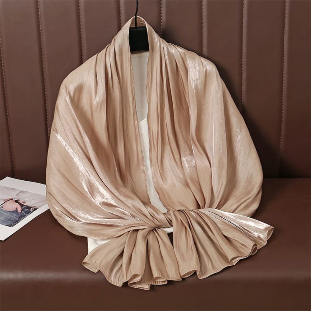 Crinkle soiree scarf
