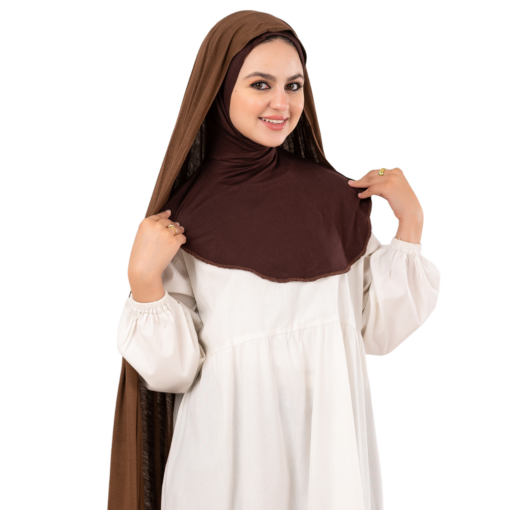 jersey hijab with neck bandana