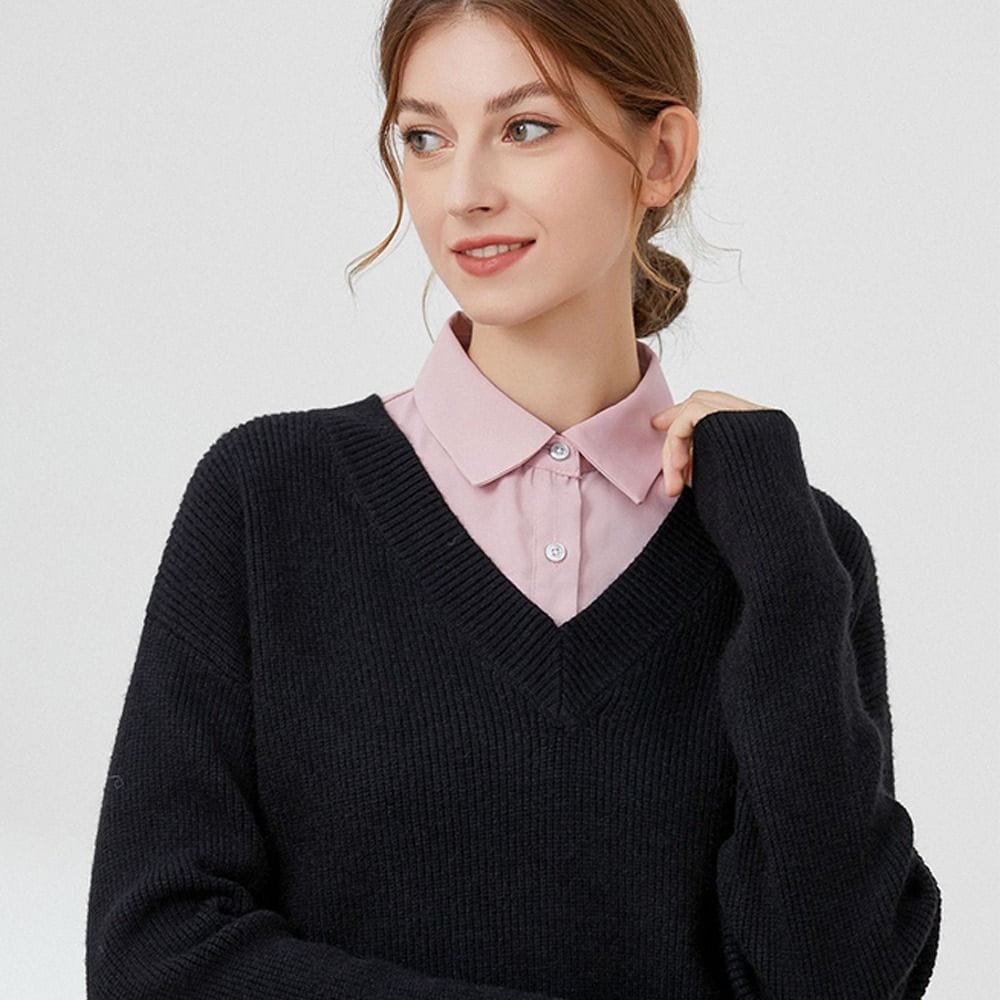 Shirt Collar Decor 134