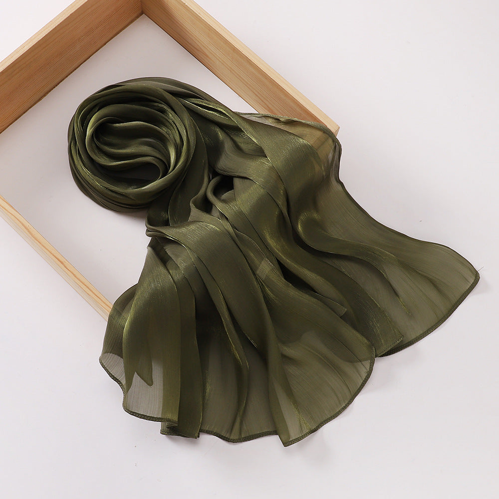 Crinkle soiree scarf