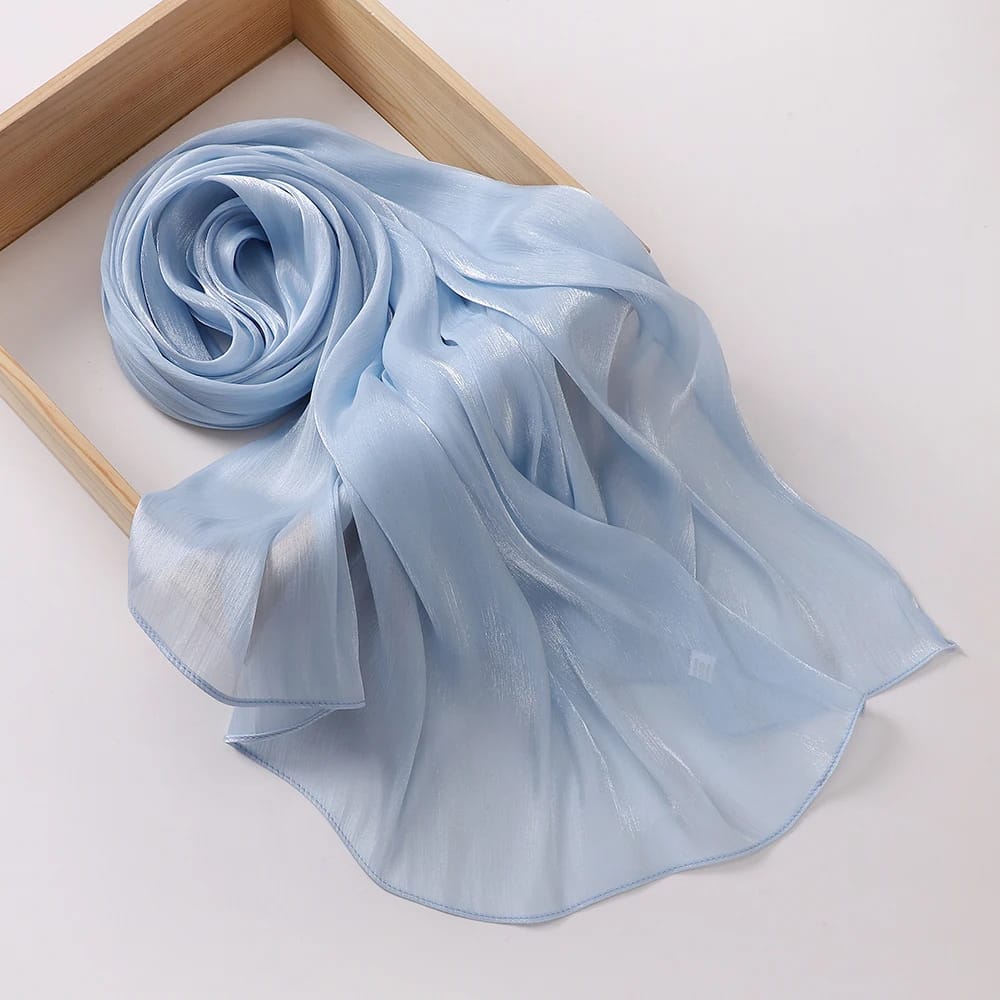 Crinkle soiree scarf