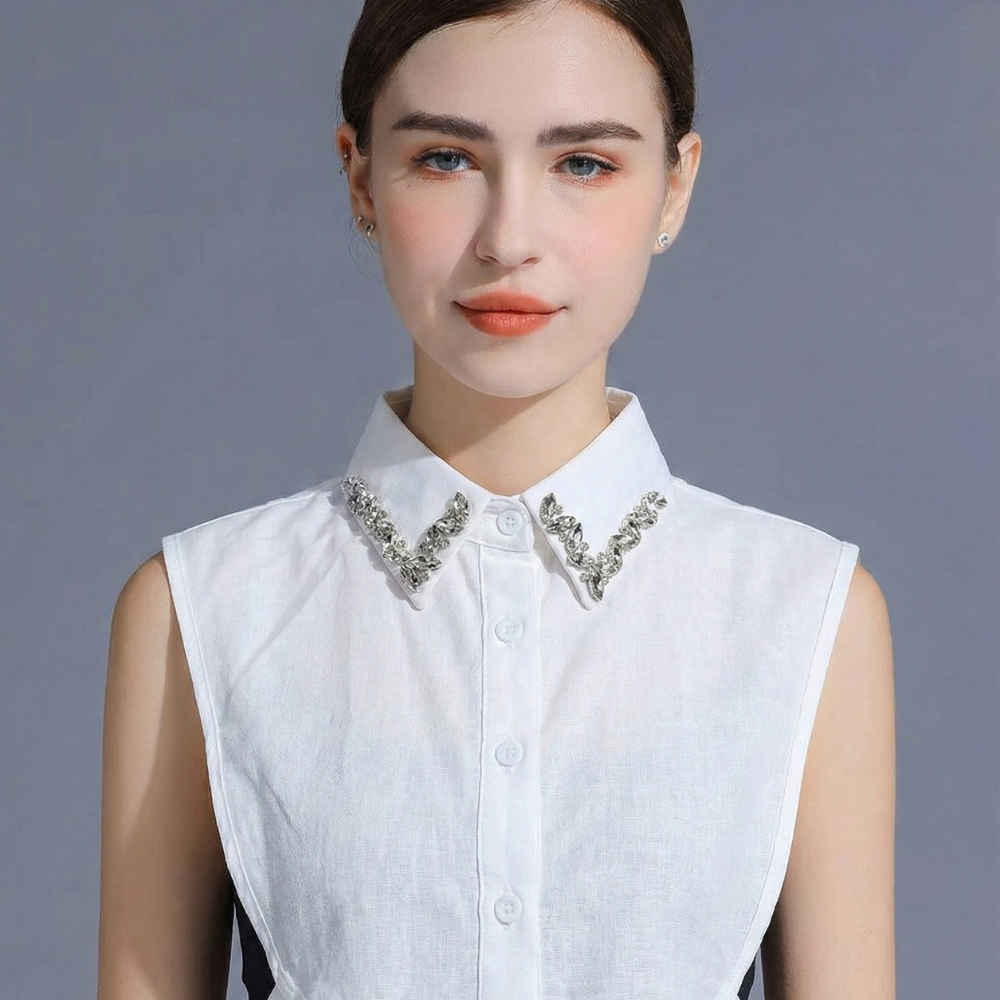 Shirt Collar Decor 114