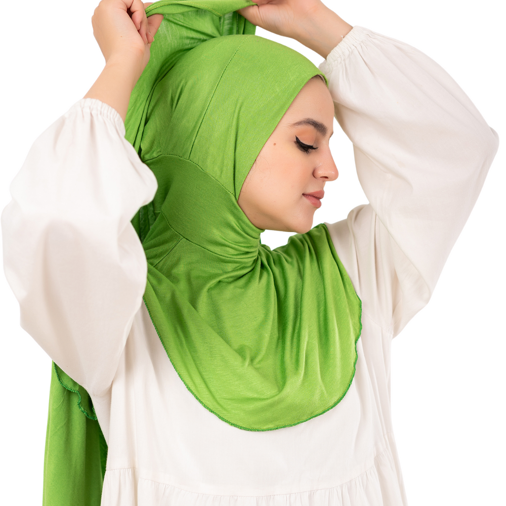 jersey hijab with neck bandana