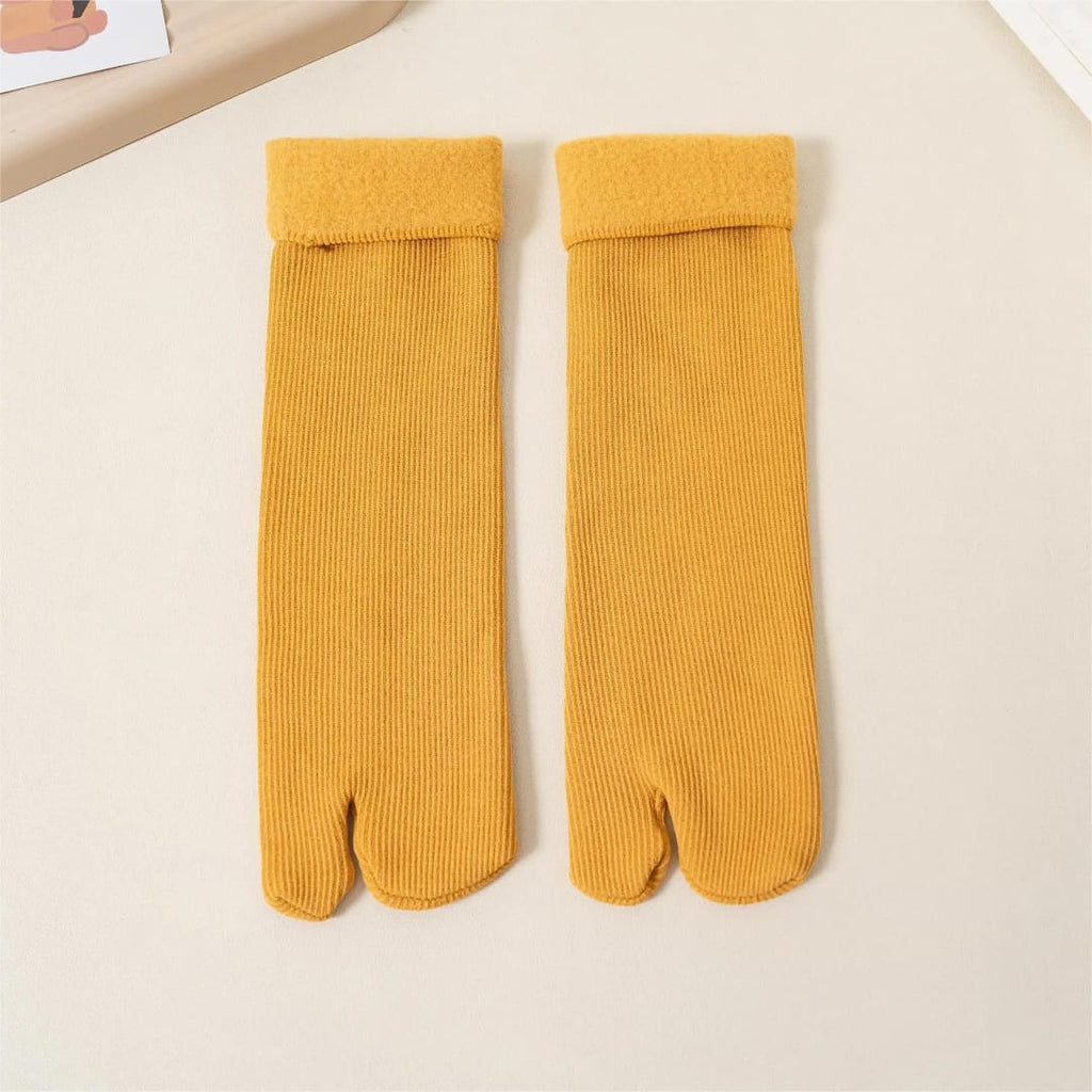 Winter Cotton Split Toe Socks Warm
