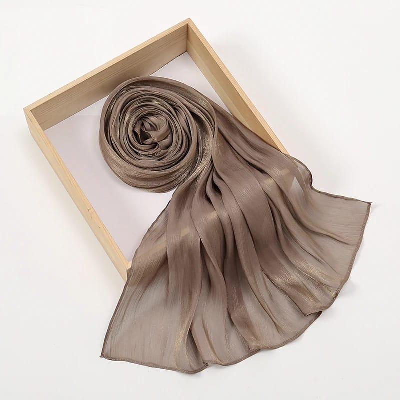 Crinkle soiree scarf