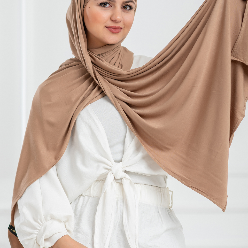 jersey hijab with neck bandana