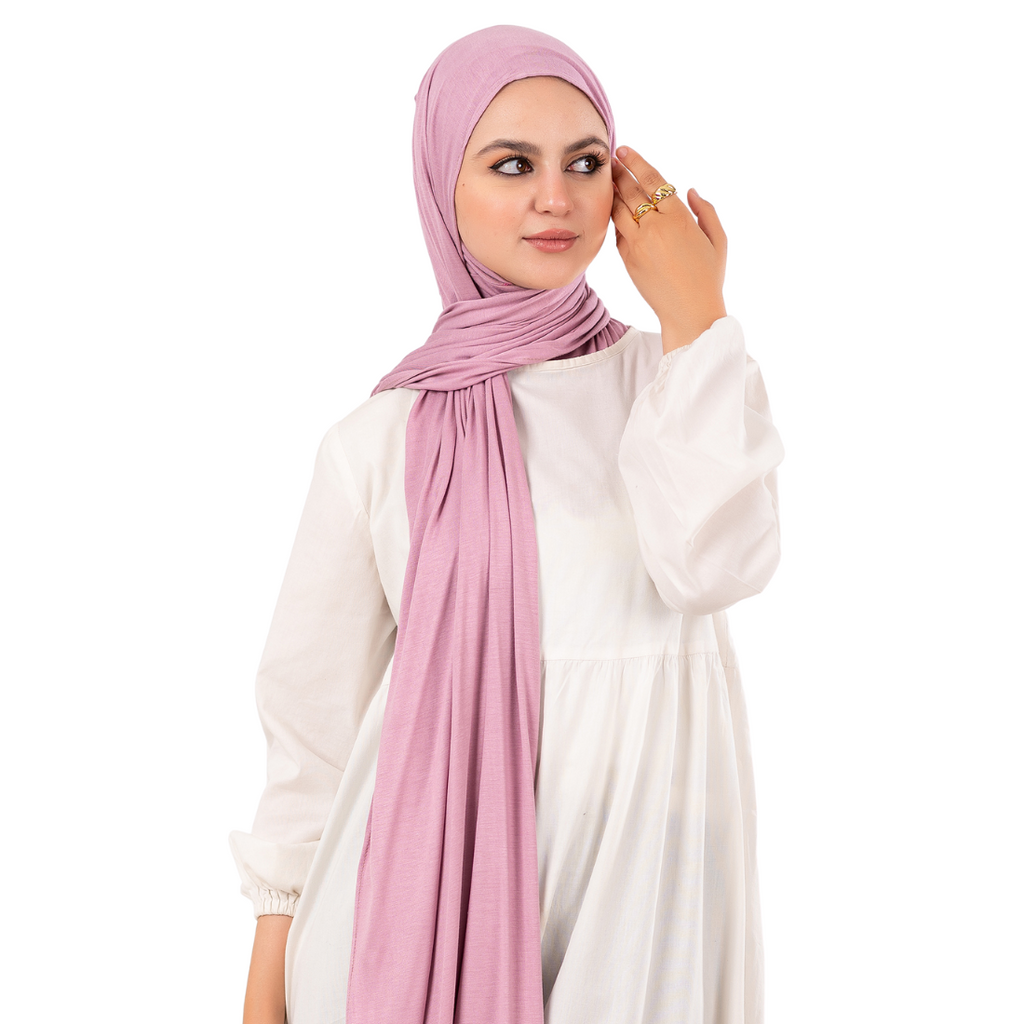 Plain Pure Cotton Jersey Hijab