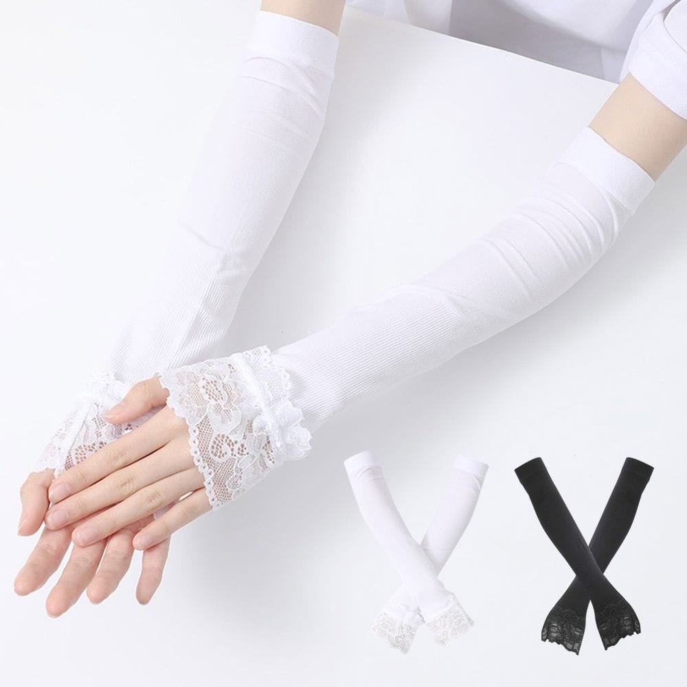 Sleeve Cotton With Lace