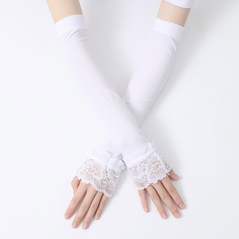 Sleeve Cotton With Lace