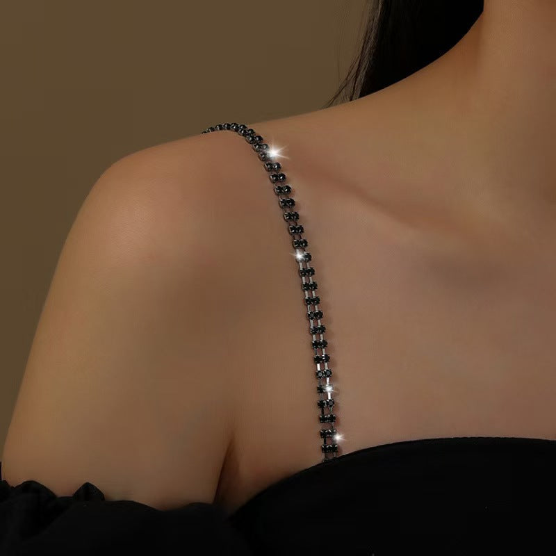 Decorative Detachable Bra Straps for Evening Wear 2 Pes