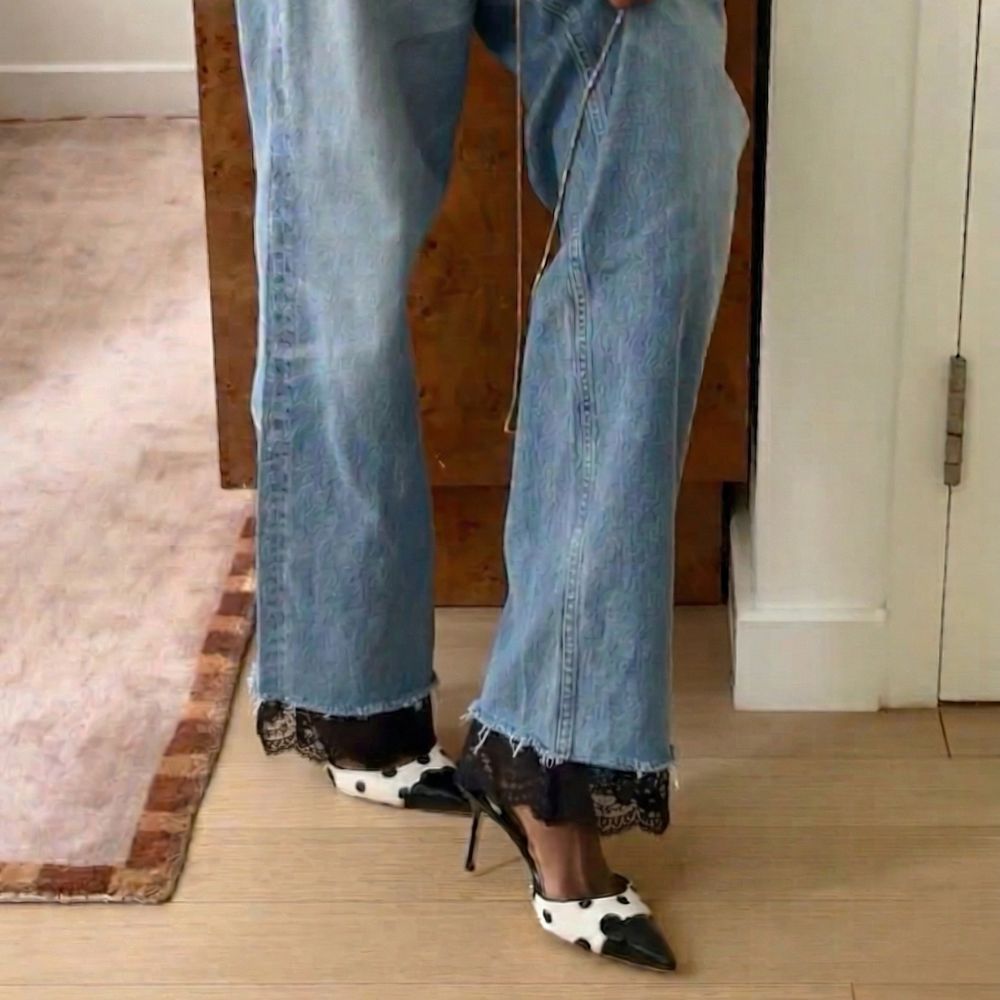 Modest Lace Hem for Pants
