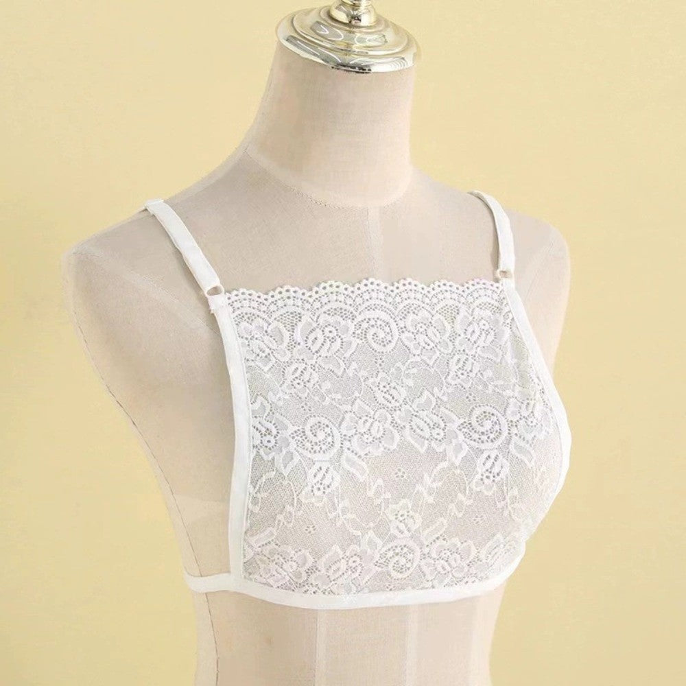 Modesty Lace & Soft Fabric Chest Cover