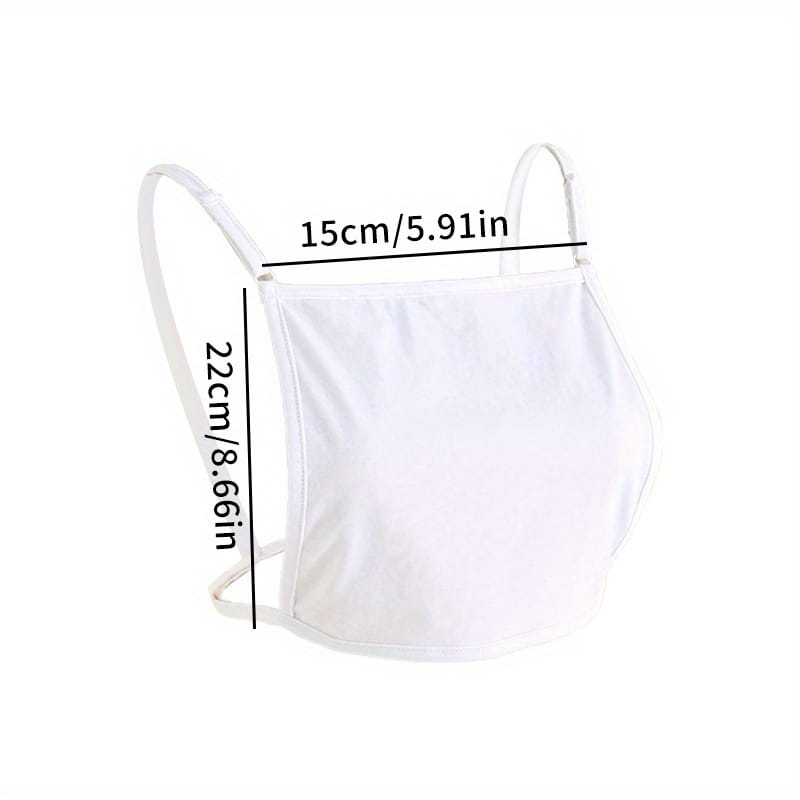 Modesty Lace & Soft Fabric Chest Cover | Clip-on Mock Camisole – Lavito ...