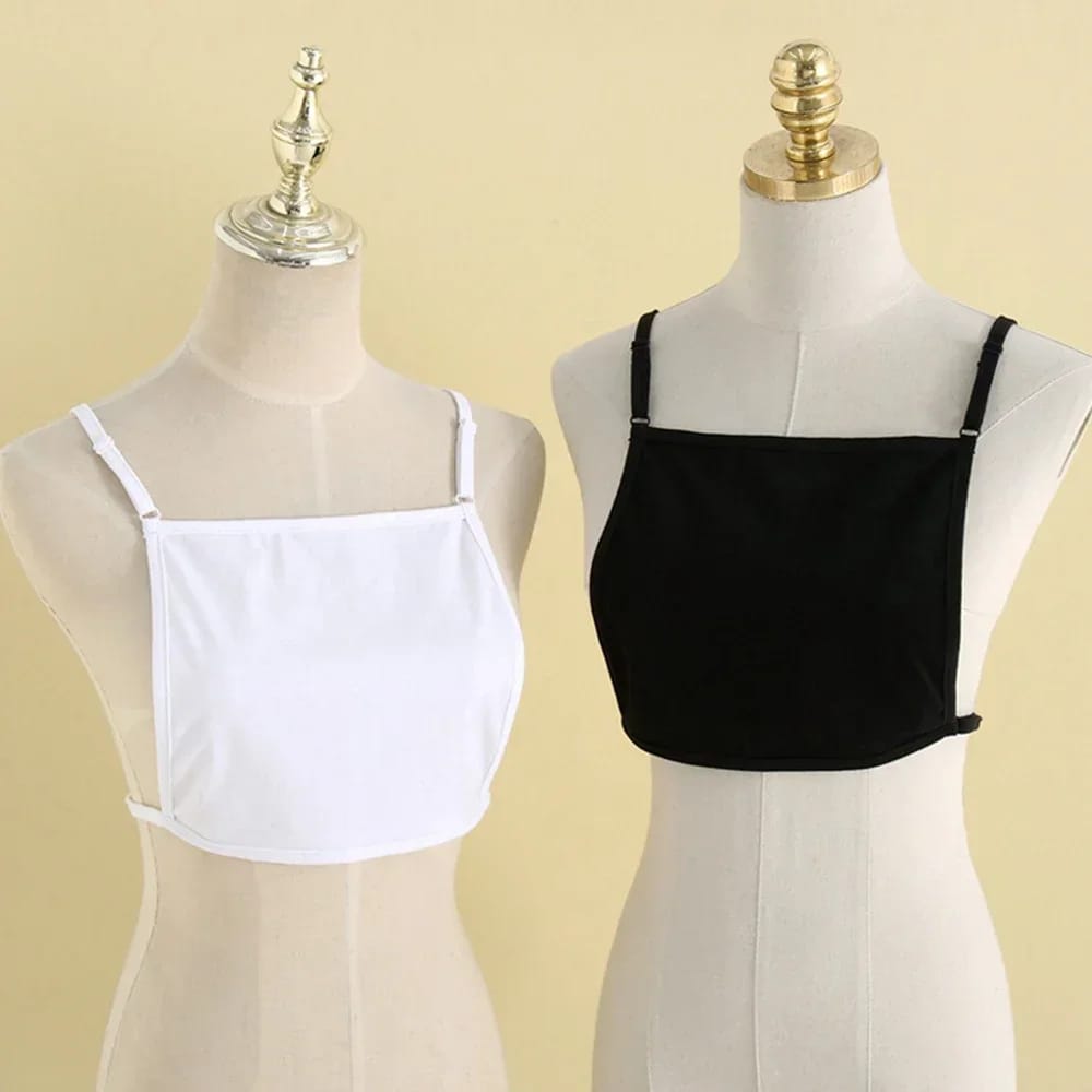 Modesty Lace & Soft Fabric Chest Cover | Clip-on Mock Camisole – Lavito ...