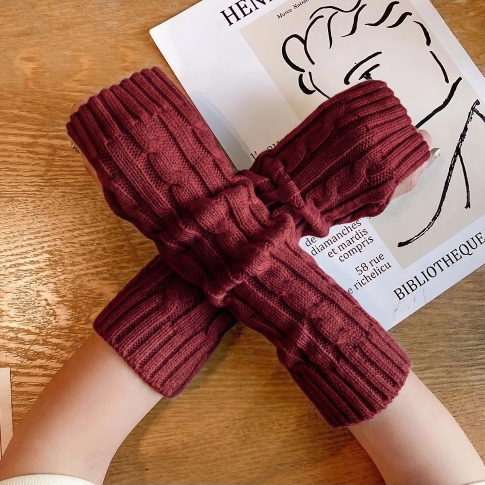 Premium Cable Knit Arm Warmers
