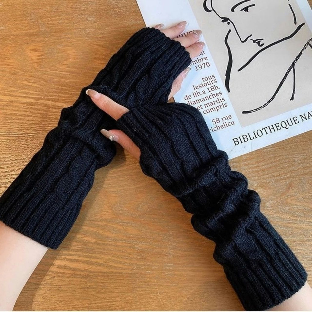 Premium Cable Knit Arm Warmers