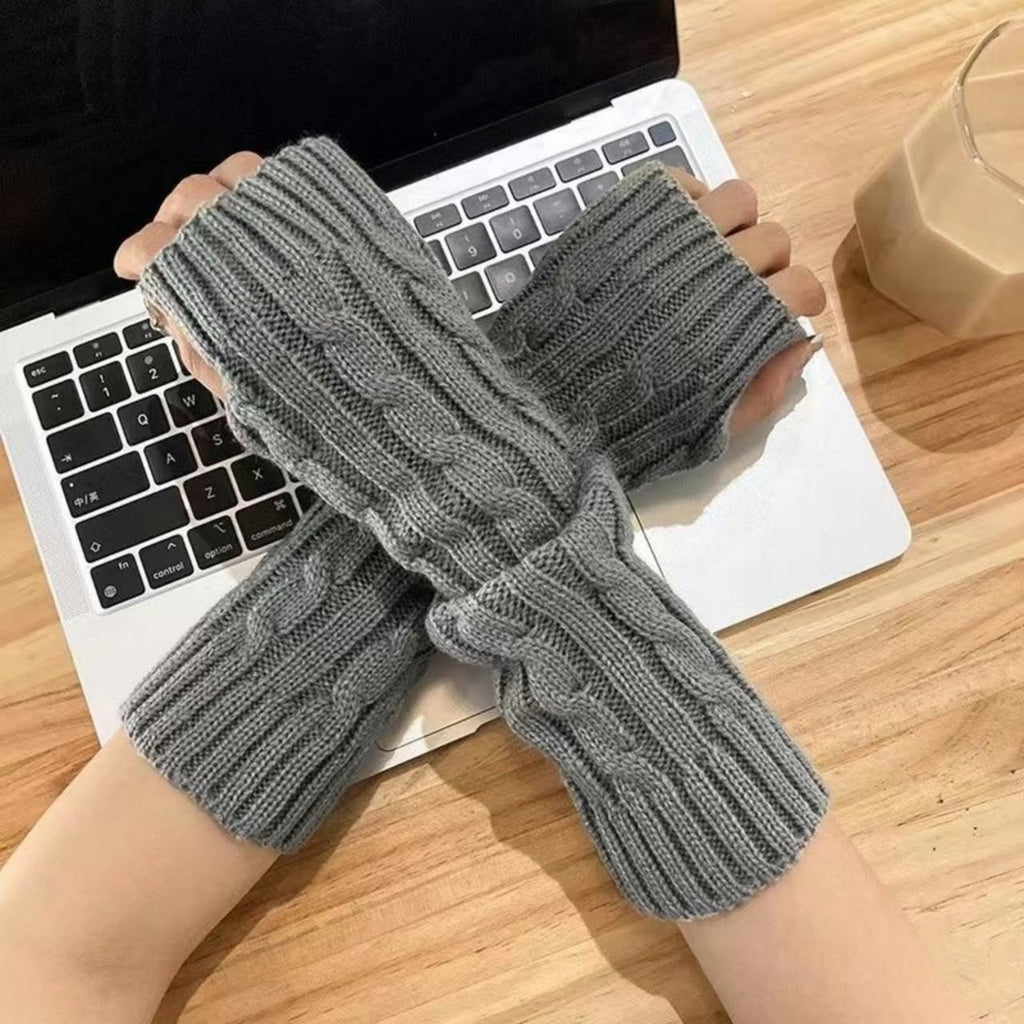 Premium Cable Knit Arm Warmers