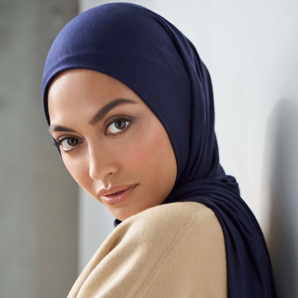 Plain Pure Cotton Jersey Hijab