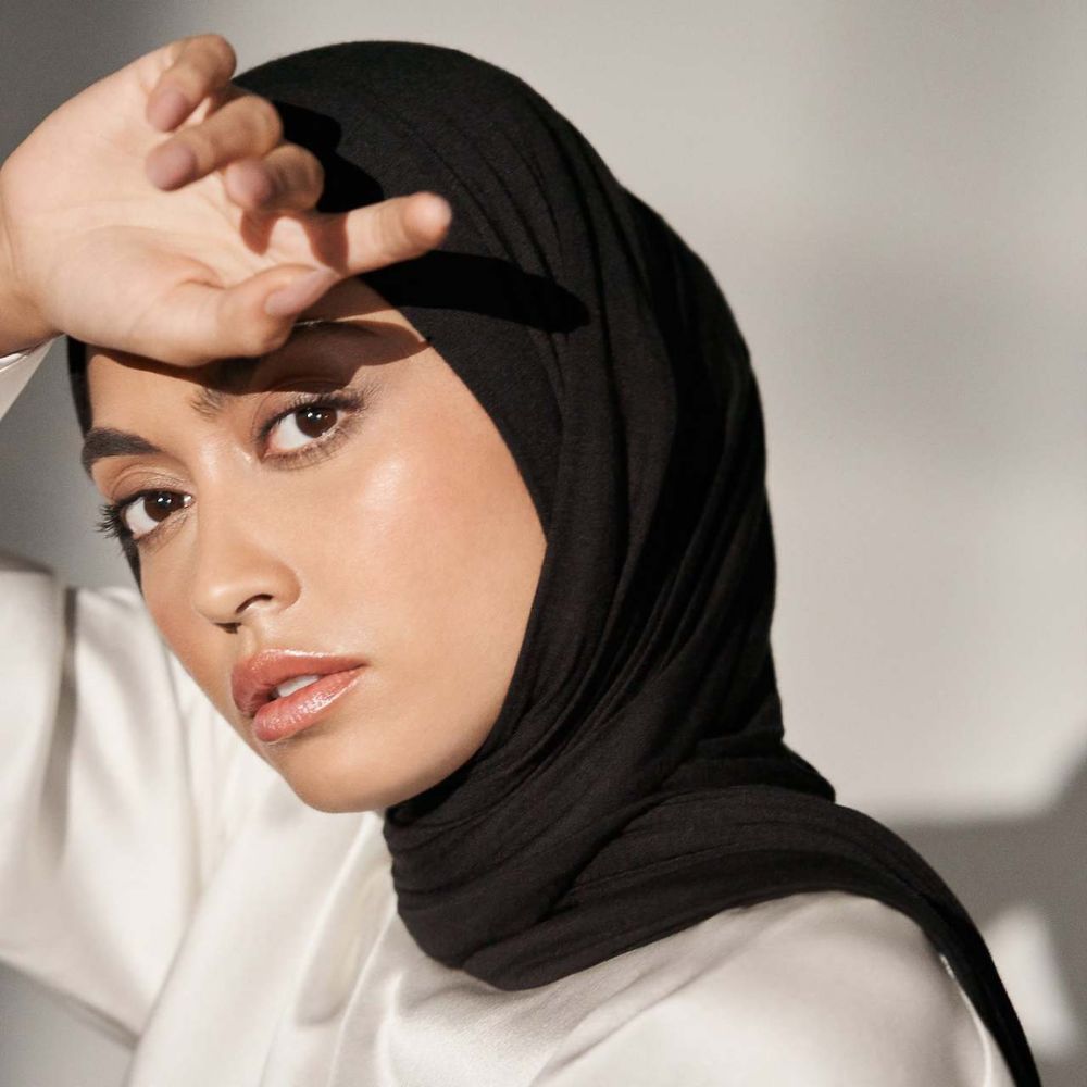 Plain Pure Cotton Jersey Hijab