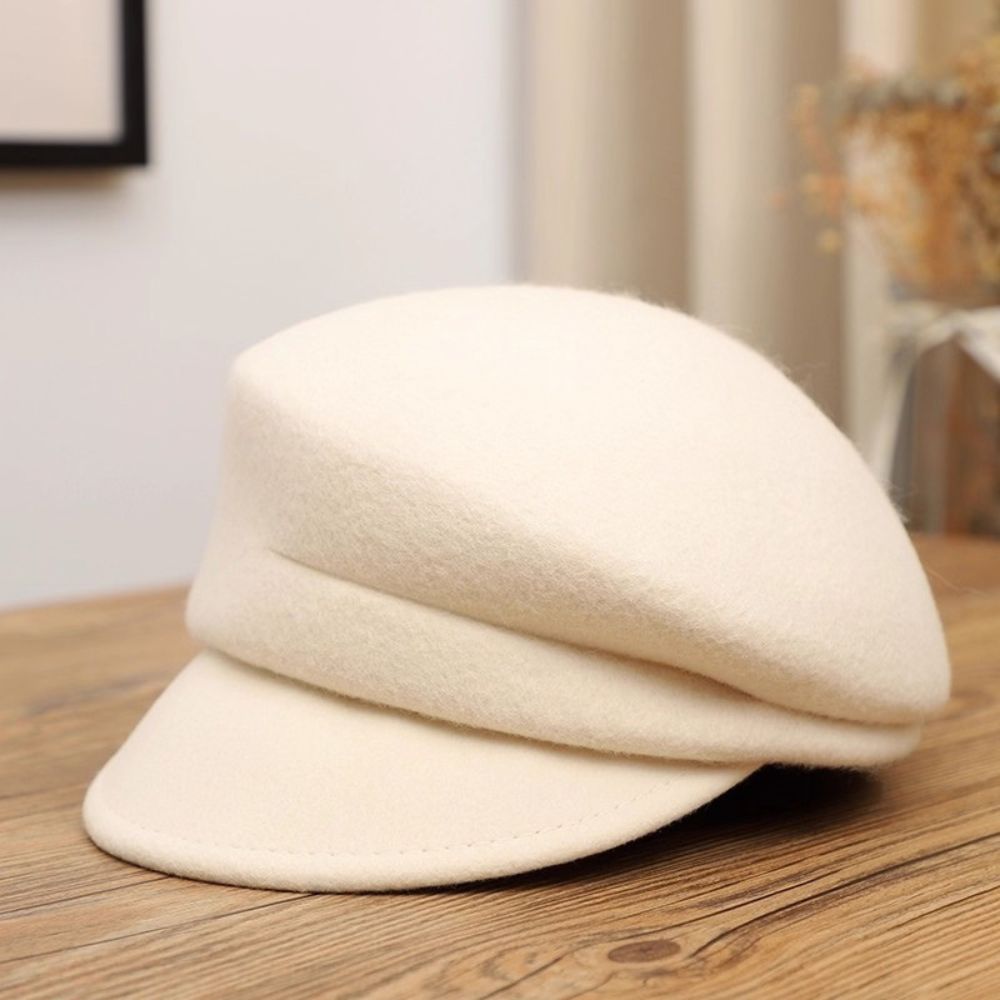 Premium Asymmetrical Woolen Newsboy Beret