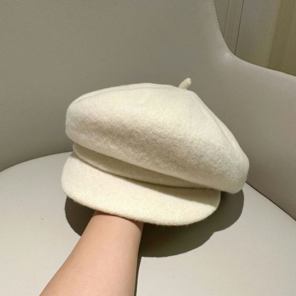 Premium Asymmetrical Woolen Newsboy Beret