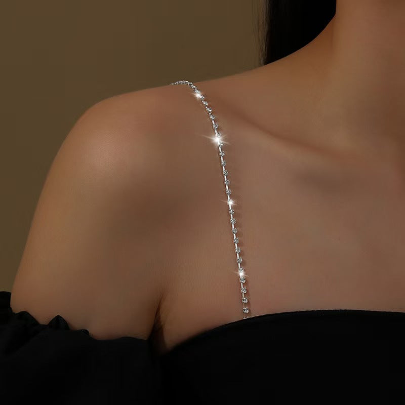 Decorative Detachable Bra Straps for Evening Wear 2 Pes