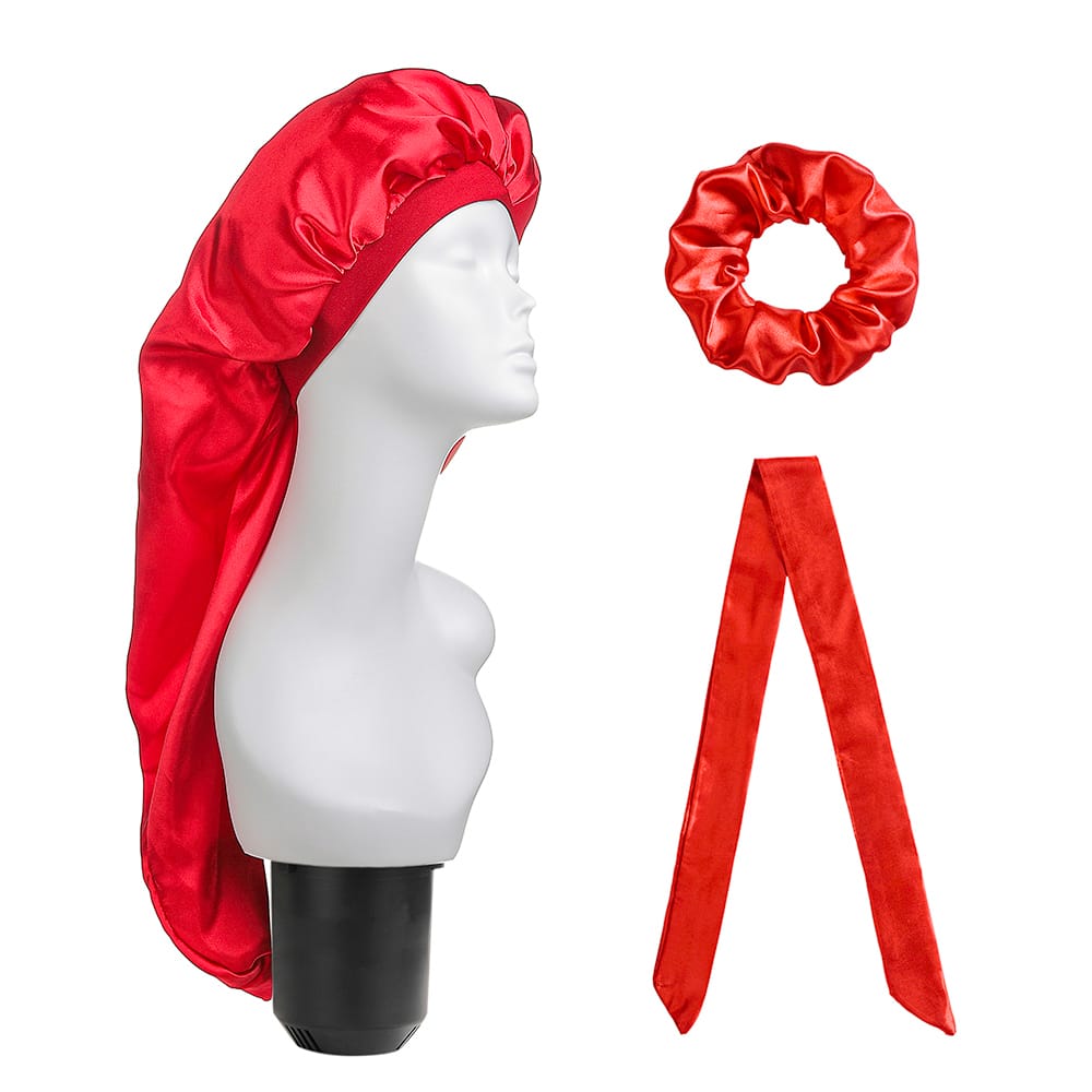 3Pcs Satin bonnet