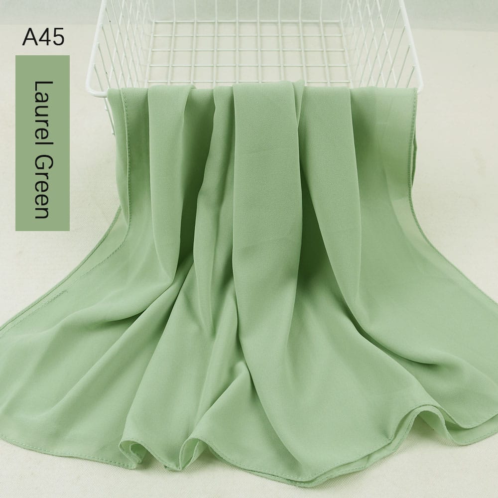 Chiffon veil with a healthy bandana