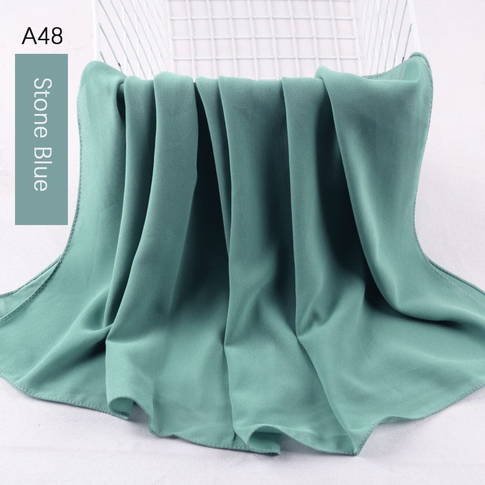 Chiffon veil with a healthy bandana