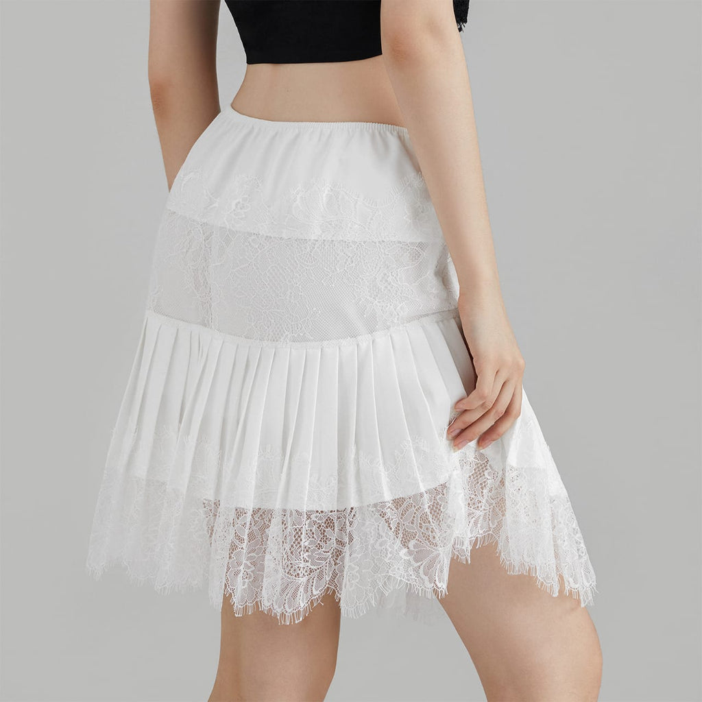 Plissé skirt