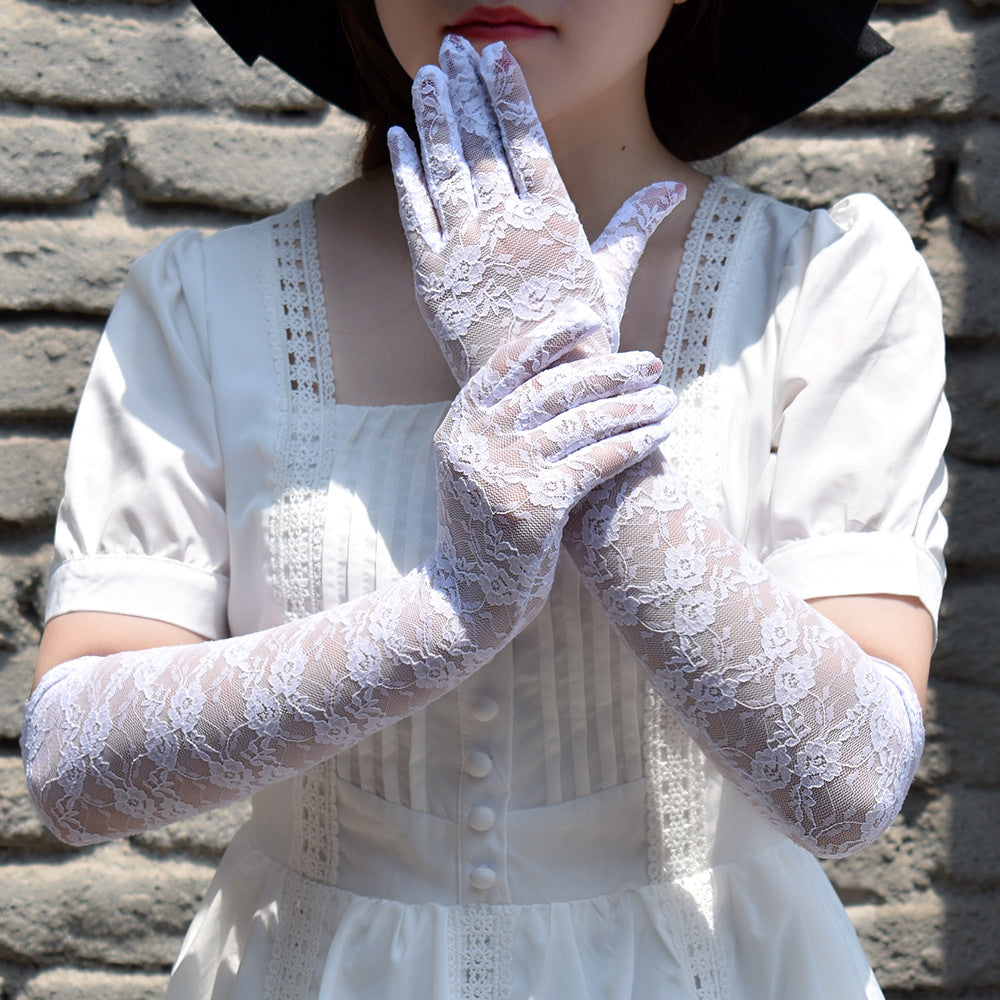 Lace Long Gloves