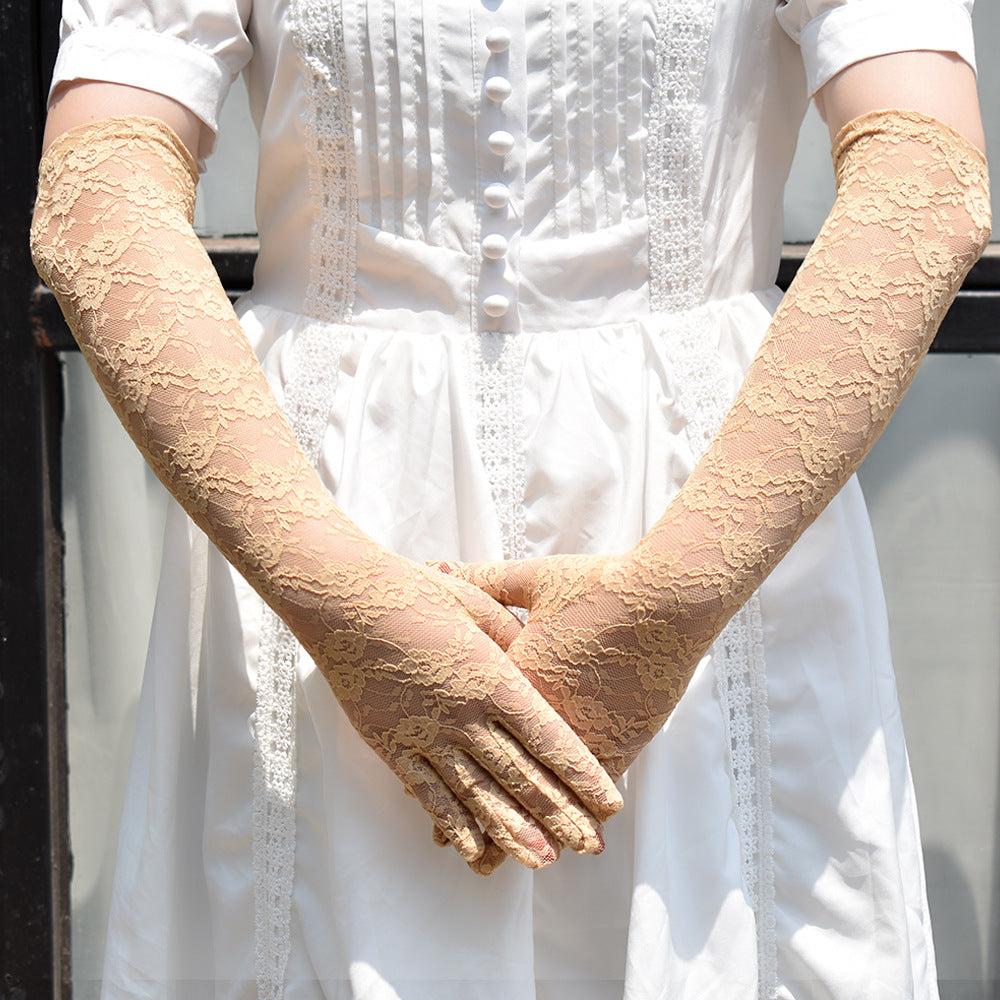 Lace Long Gloves