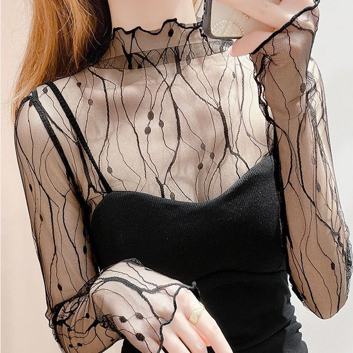 Top Silver High neck