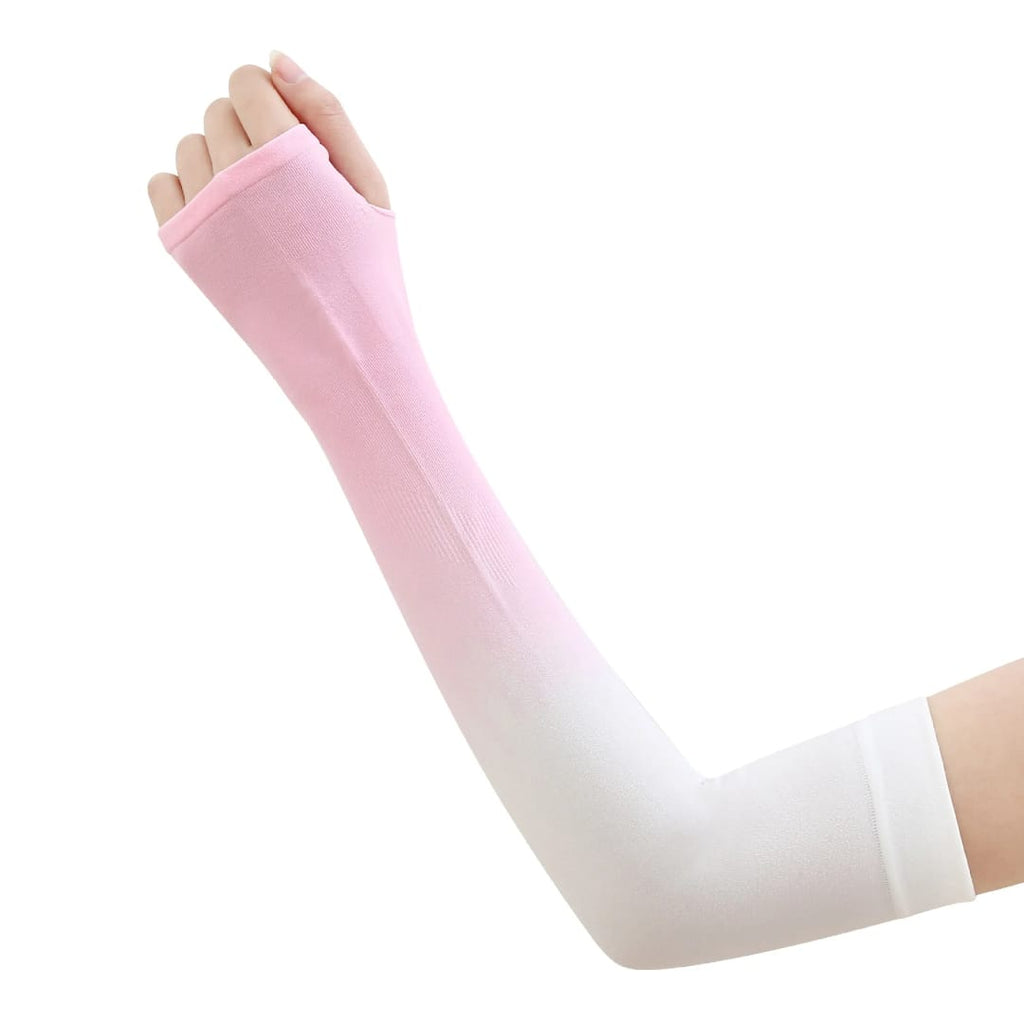 High-quality long arm sleeves Lycra Cuff Gradient