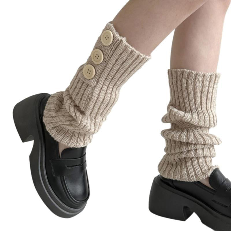 buttons Leg Warmer
