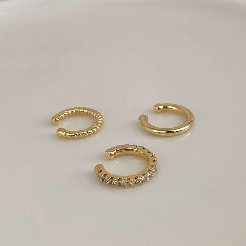 3 Pcs Fake Piercing Ear