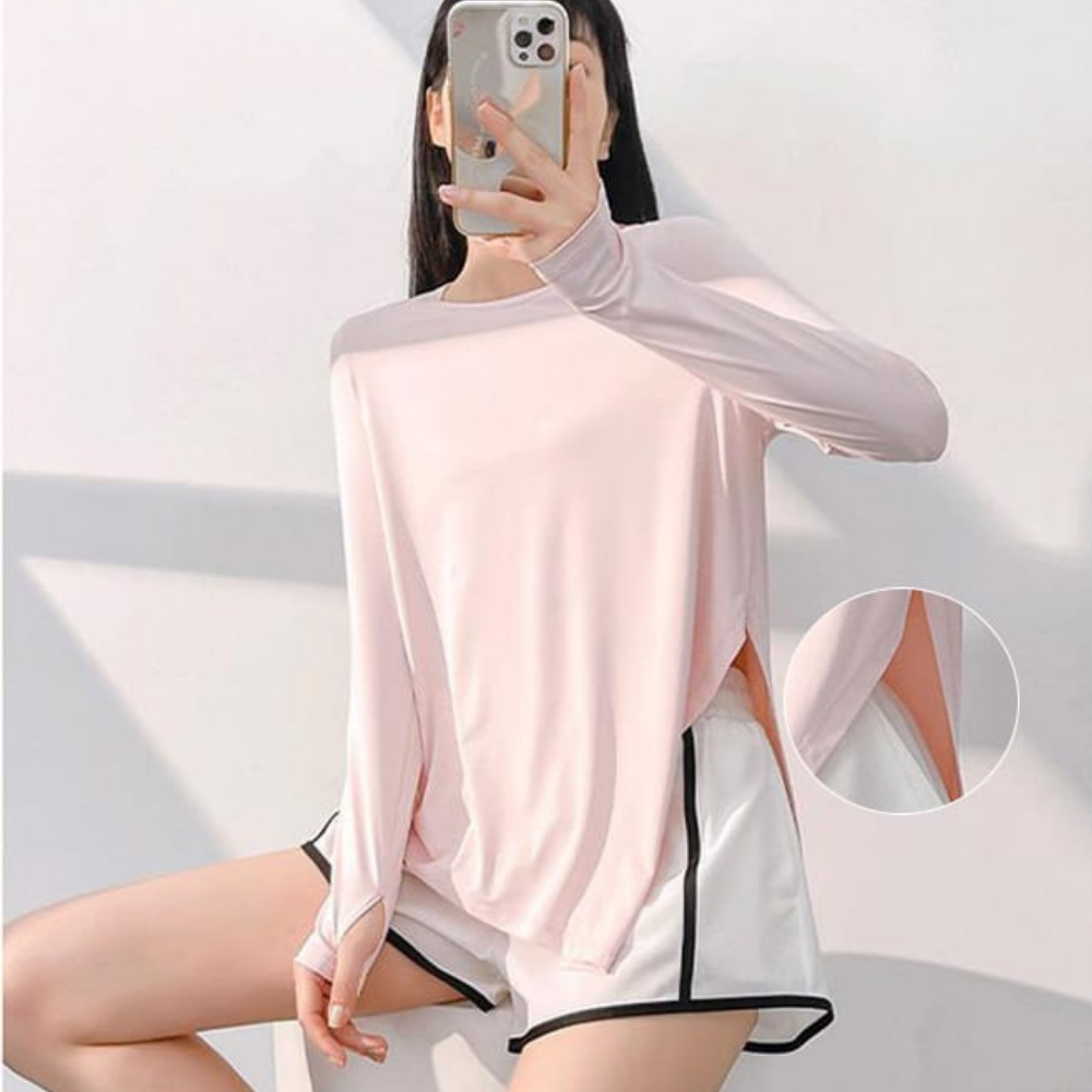 loose sports running top 223