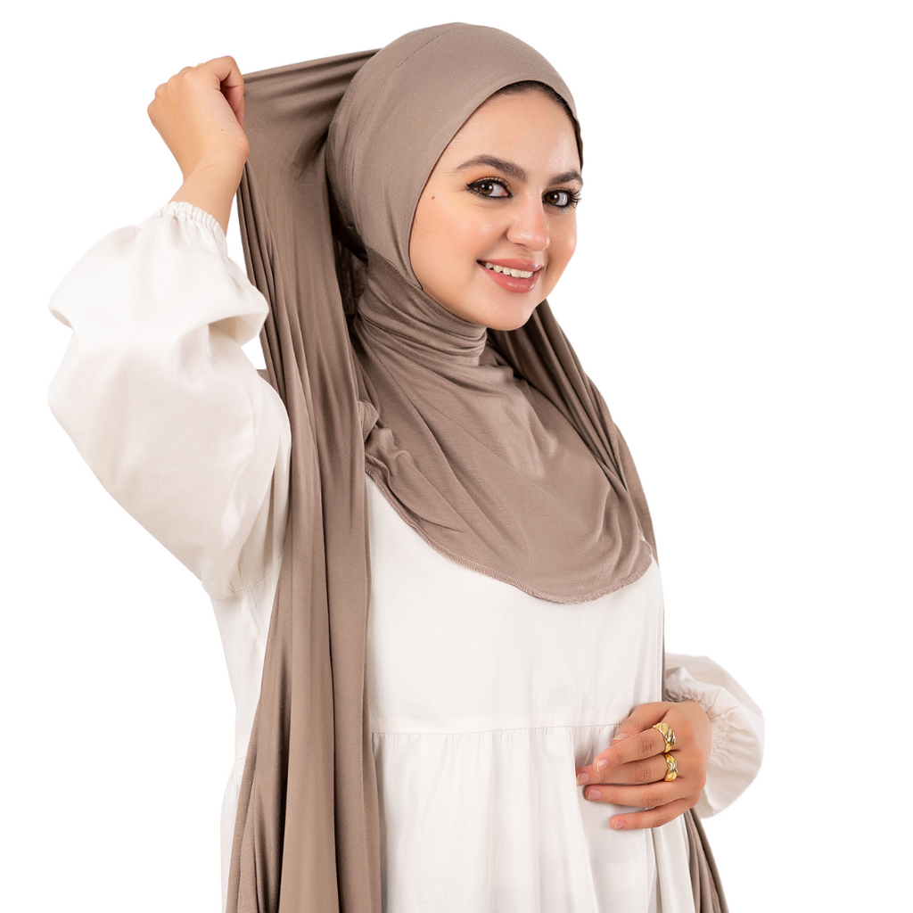 jersey hijab with neck bandana